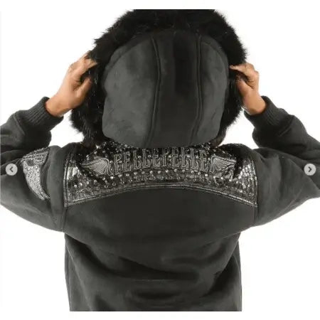 Airborne Fur Collar Hoodie