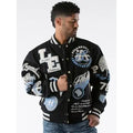 Pelle Pelle Midnight Black Varsity Jacket