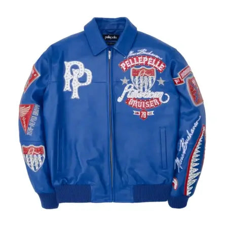 Pelle Pelle Blue Bruiser Jacket