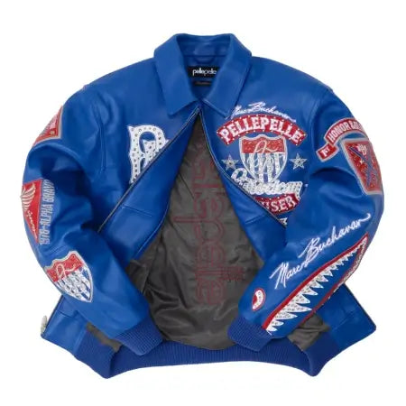 Pelle Pelle Blue Bruiser Jacket