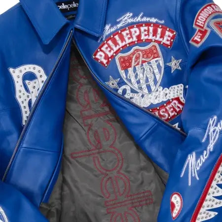 Pelle Pelle Blue Bruiser Jacket