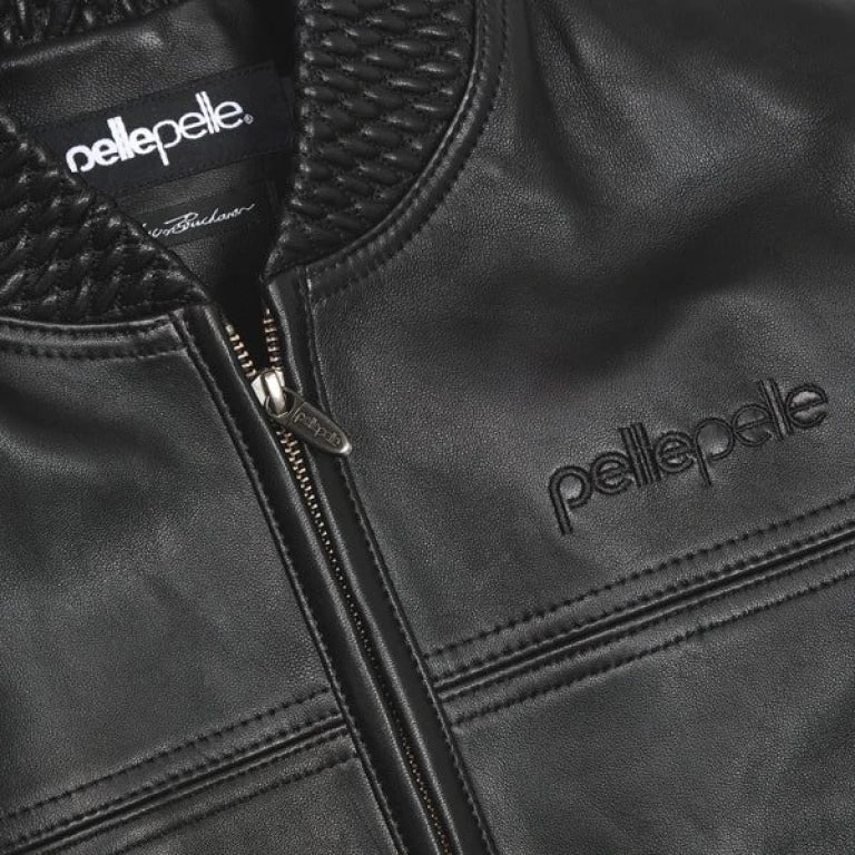 Pelle Pelle Basic Burnish Black Jacket | Pelle Pelle Store