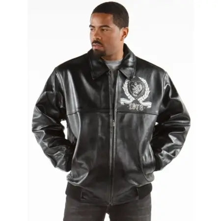 Pelle Black Leather Jacket