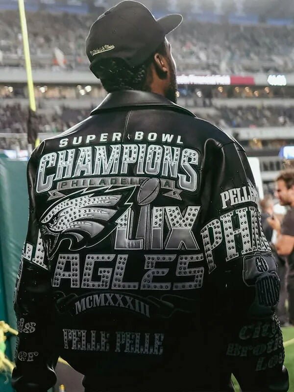 Super Bowl LIX Eagles Leather Jacket