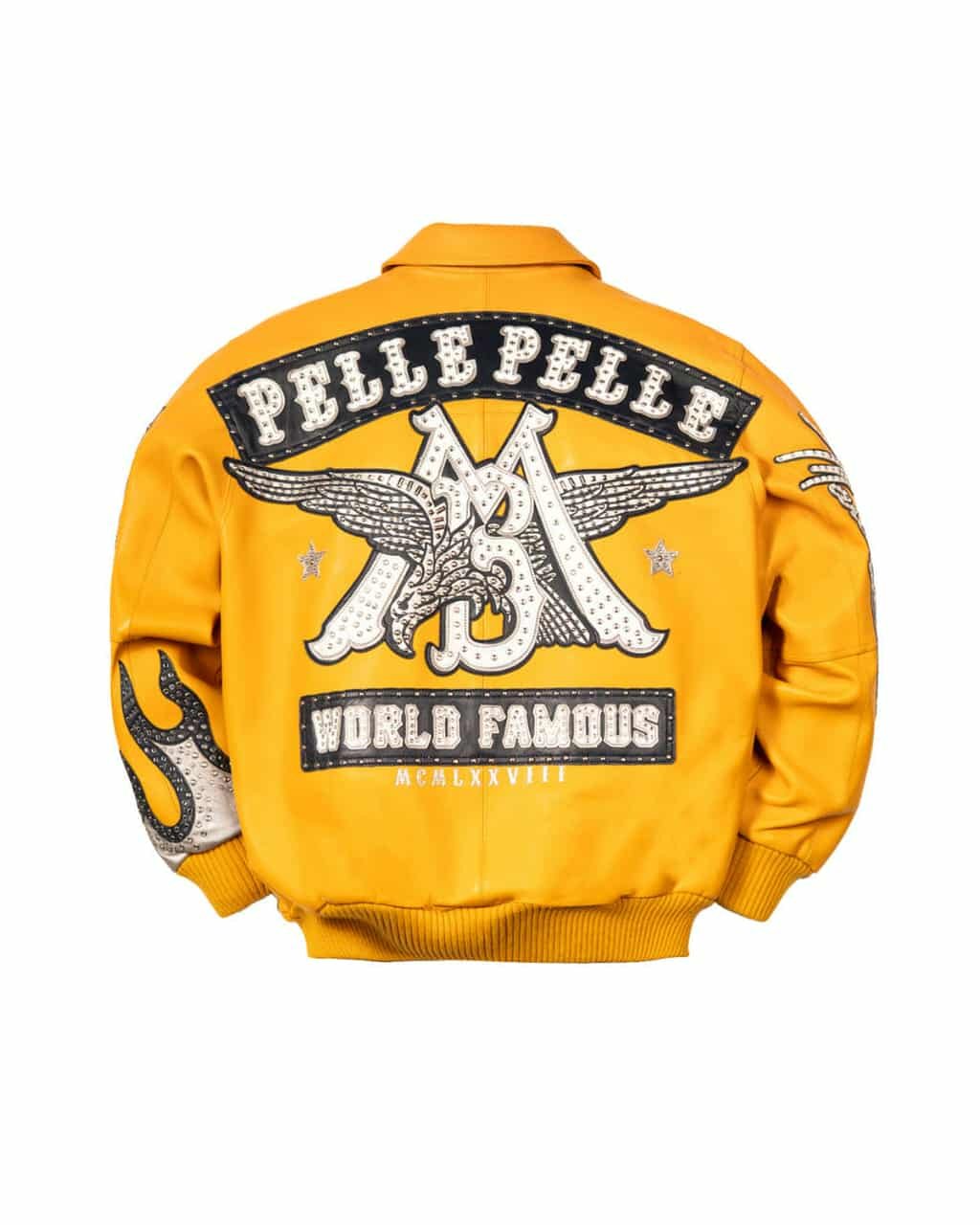 World Famous Yellow Pelle Jacket