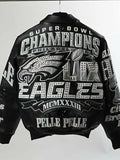 Super Bowl LIX Eagles Leather Jacket