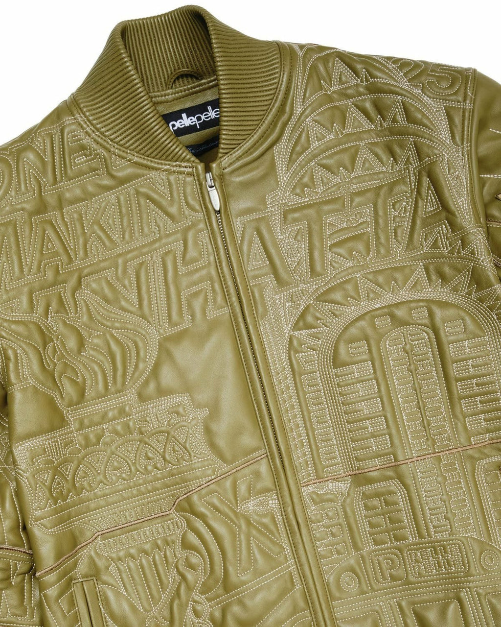 Pelle Pelle NYC Quilted Leather Jacket