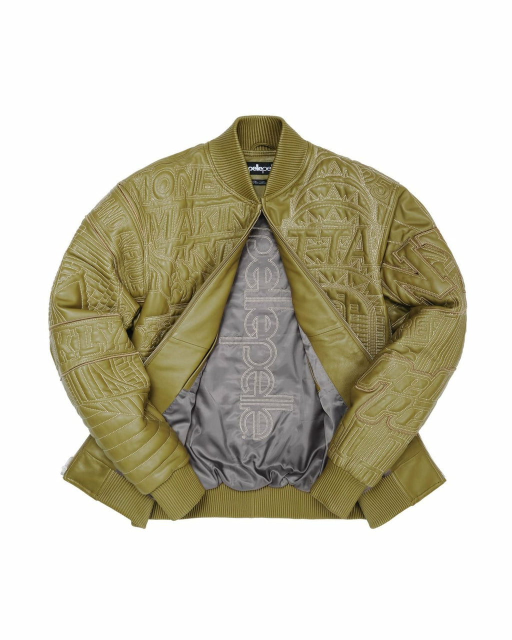 Pelle Pelle NYC Quilted Leather Jacket