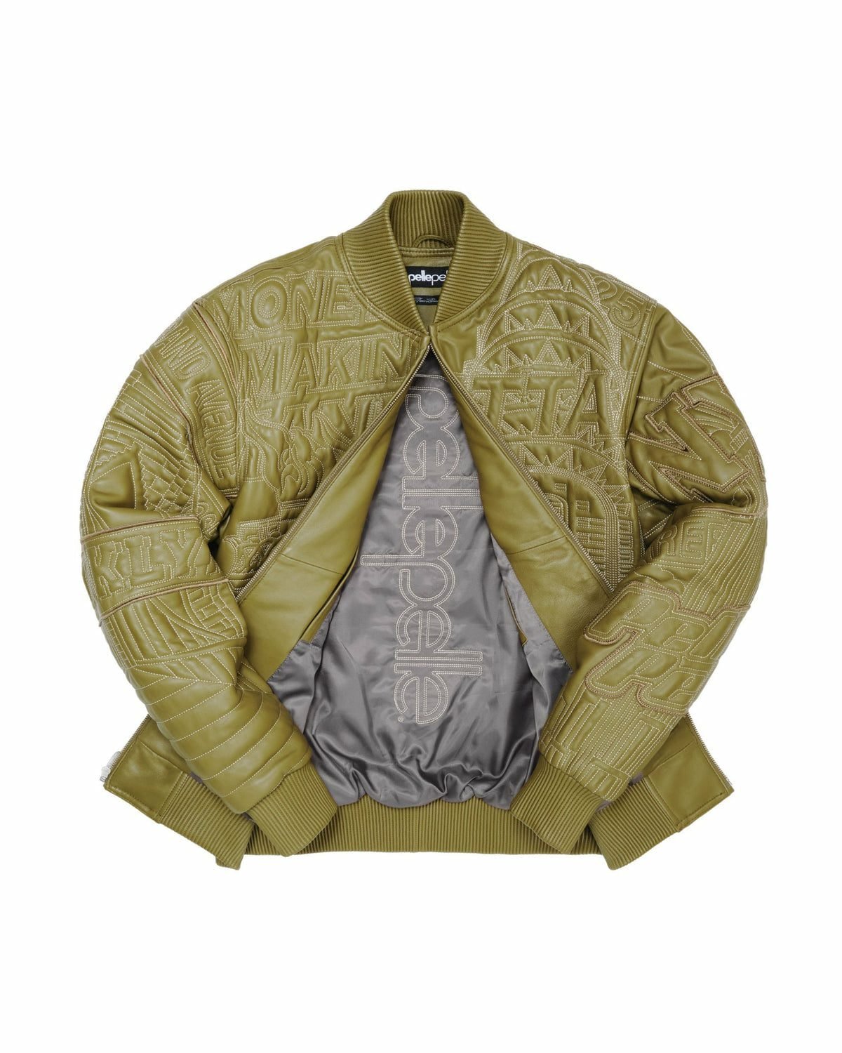 Pelle Pelle NYC Quilted Leather Jacket