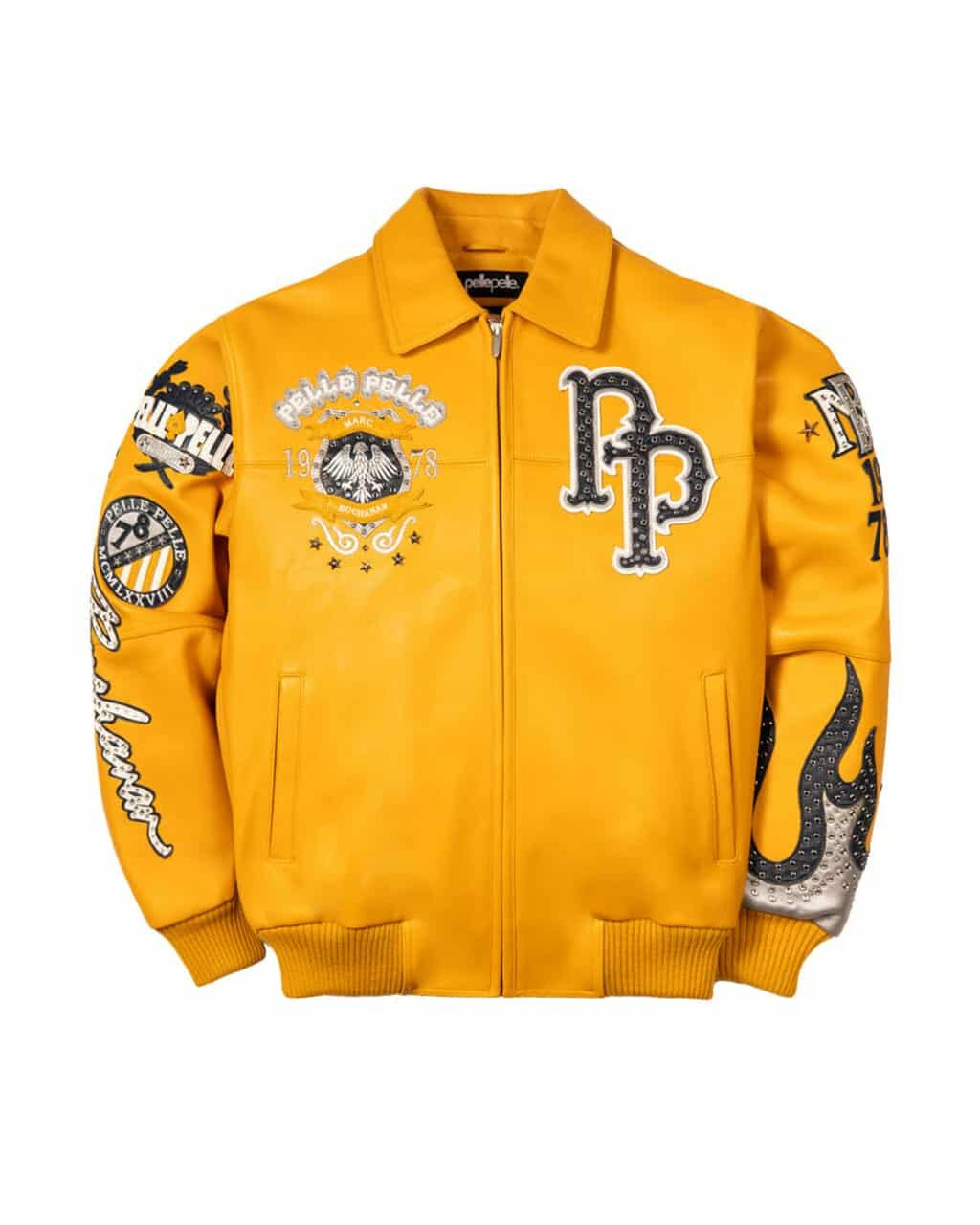 World Famous Yellow Pelle Jacket