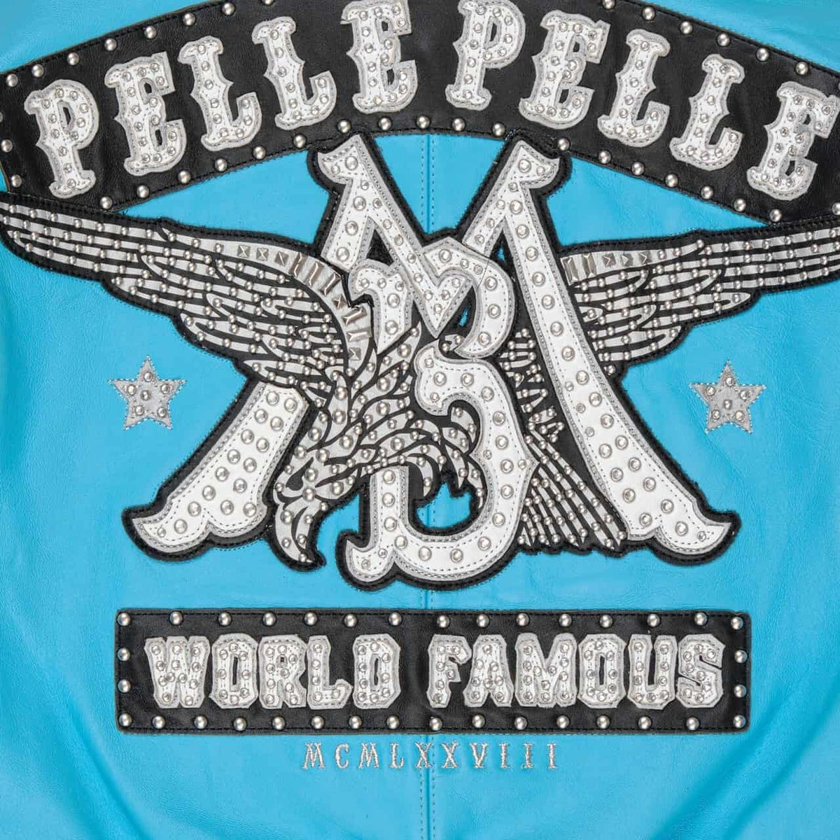 Blue Leather Jacket – Pelle Pelle