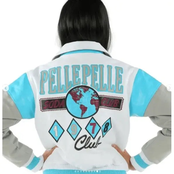 Pelle Pelle Blue-White Jacket