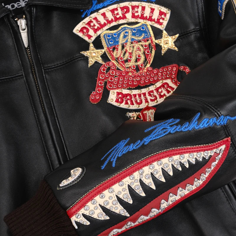 American Bruiser Plush Womens Crop Jacket