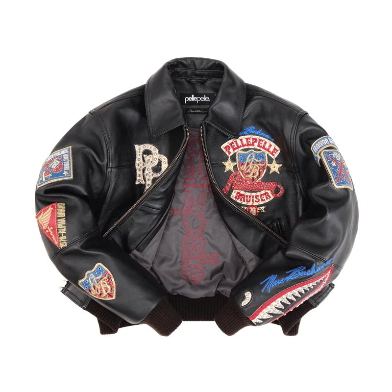 American Bruiser Plush Womens Crop Jacket