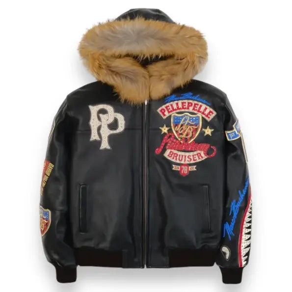 Pelle Pelle Bruiser Hoodie – Black