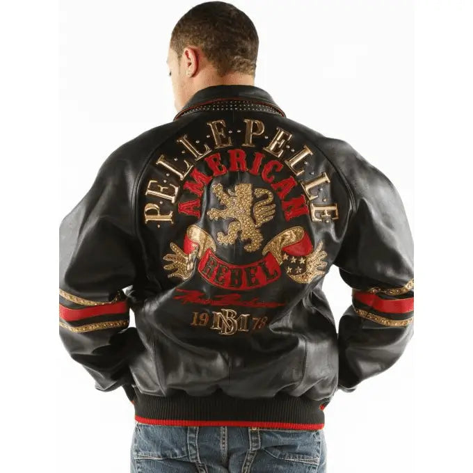 Pelle Pelle Rebel Black Leather Jacket
