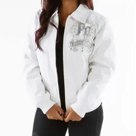 Queen Vibes White Jacket