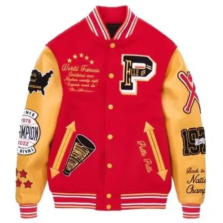 Pelle Pelle Classic Varsity Leather Jacket