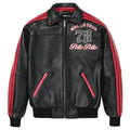 Pelle Pelle Red & Black Leather Jacket