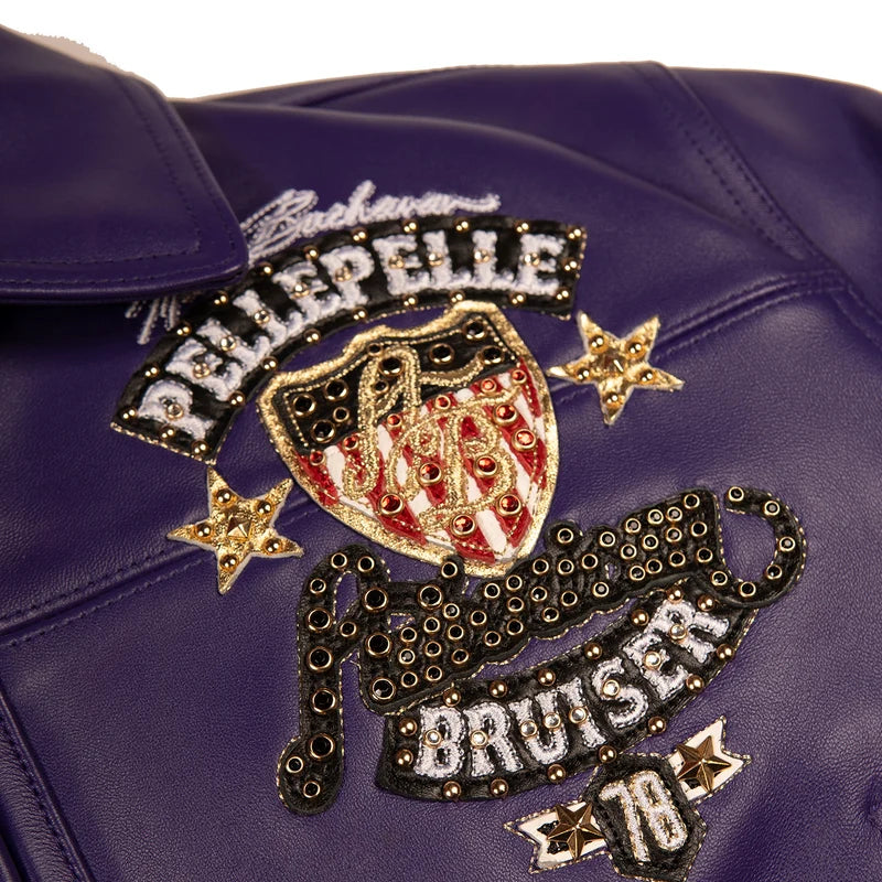 PELLE PELLE AMERICAN BRUISER WOMENS CROP JACKET