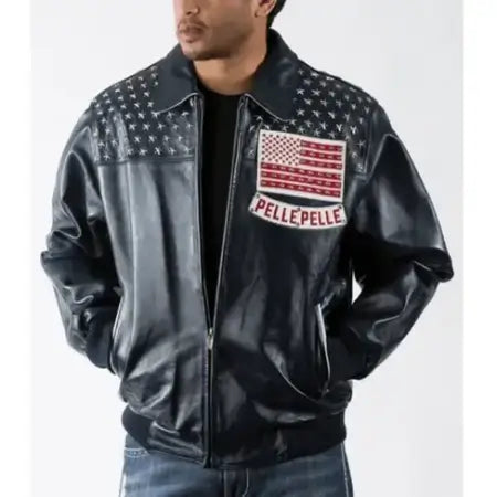 Pelle Pelle Classic Black Leather Jacket