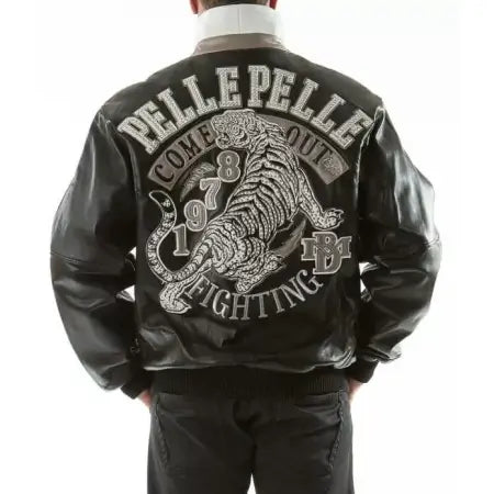 Pelle Pelle Black Fighter Jacket