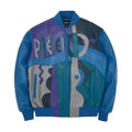 Picasso Blue Leather Jacket