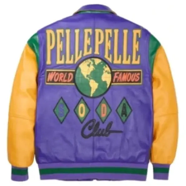 Pelle Pelle Purple Soda Club Jacket