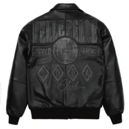 Pelle Pelle Soda Club Plush Jacket – Black