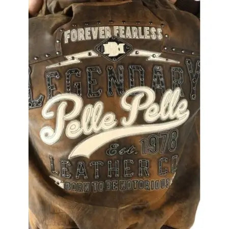 Pelle Pelle Fearless Brown Fur Hood Jacket