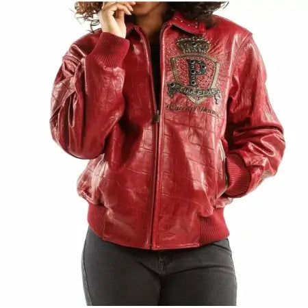 Pelle Pelle Queen Red Leather Jacket