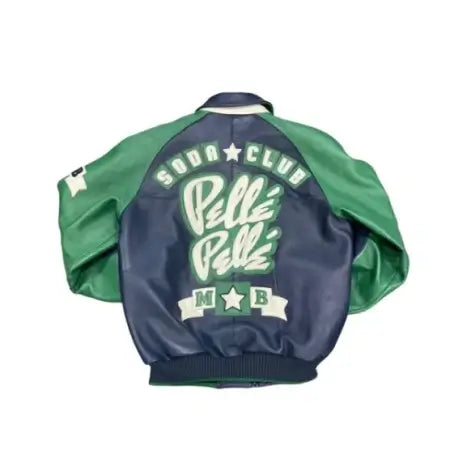 Pelle Pelle Green-Black Club Jacket