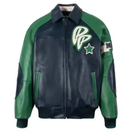 Pelle Pelle Green-Black Club Jacket