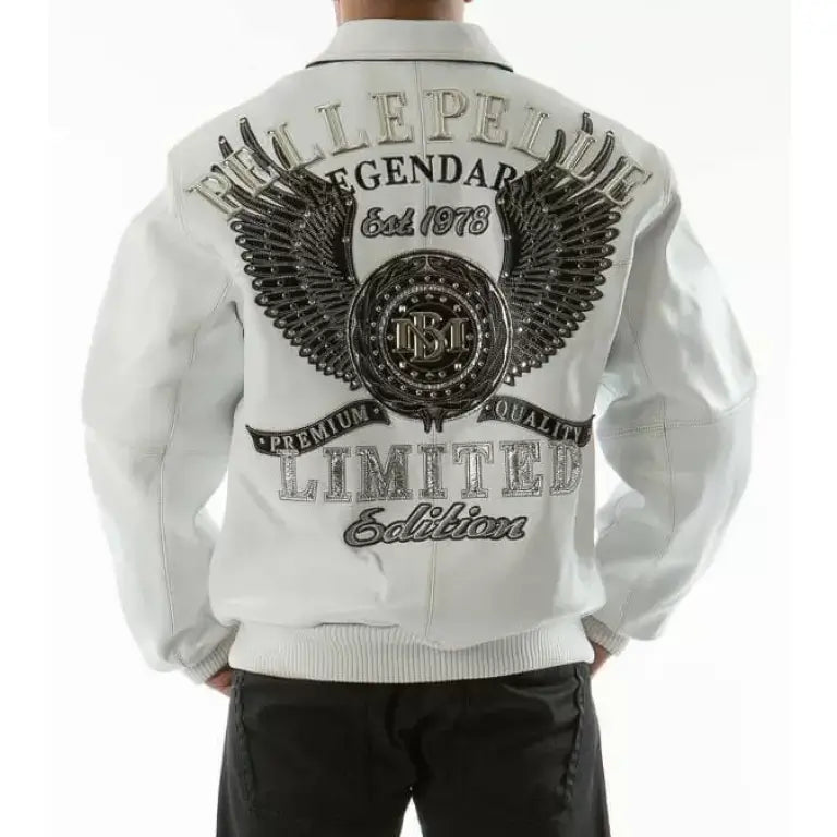 Pelle Pelle White Legendary Limited Edition Jacket