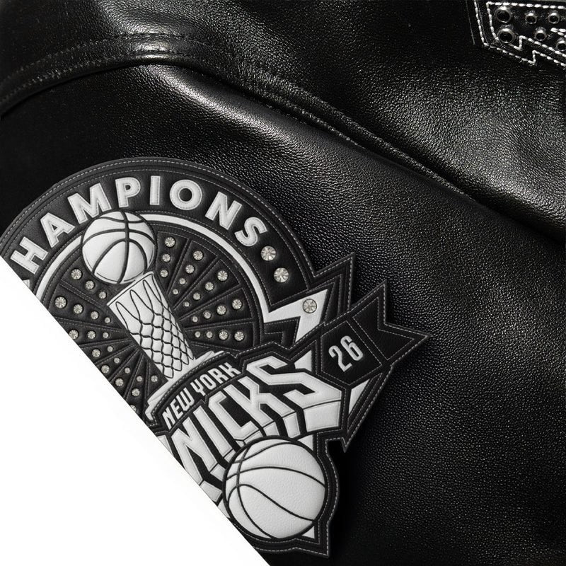 Pelle Pelle x FISLL for the city of knicks jacket
