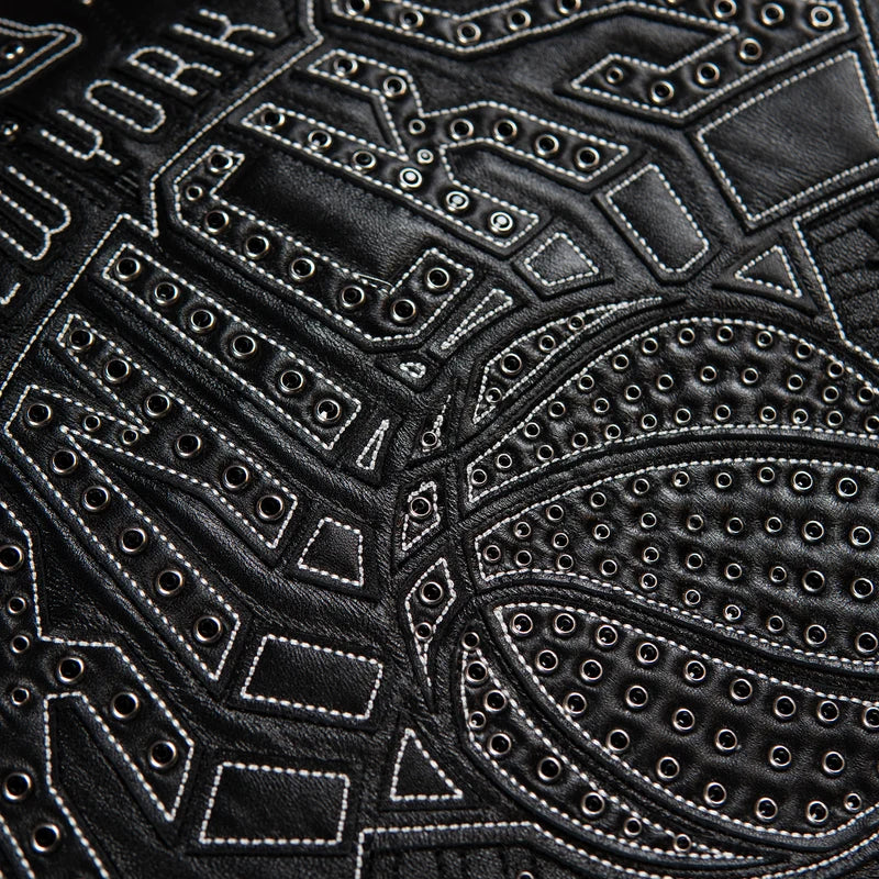Pelle Pelle x FISLL for the city of knicks jacket