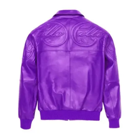 Pelle Pelle Plush Purple Jacket