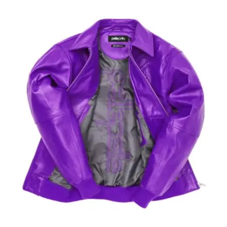 Pelle Pelle Plush Purple Jacket