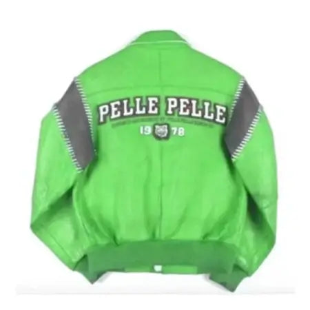 Pelle Pelle Green Leather Jacket 1978 – Unisex