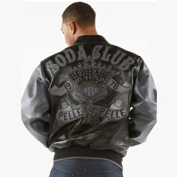 Black Soda Club Pelle Pelle Jacket – Men