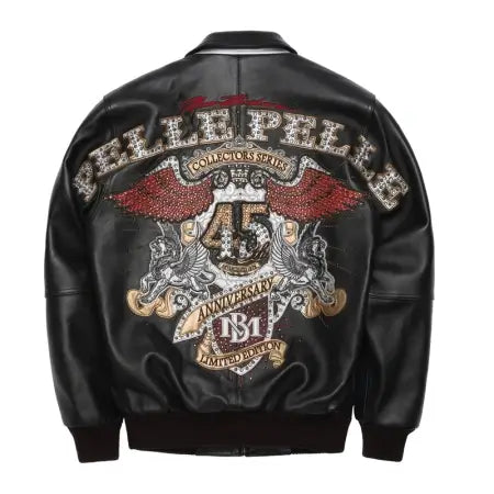 Pelle Pelle Black 45 Leather Jacket