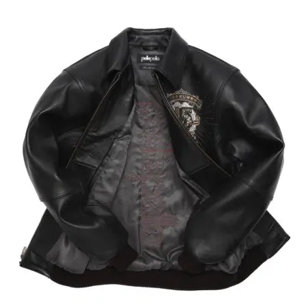 Pelle Pelle Black 45 Leather Jacket