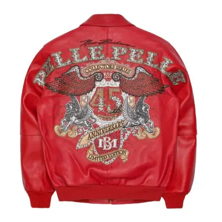 Pelle Pelle Anniversary Leather Jacket – Red