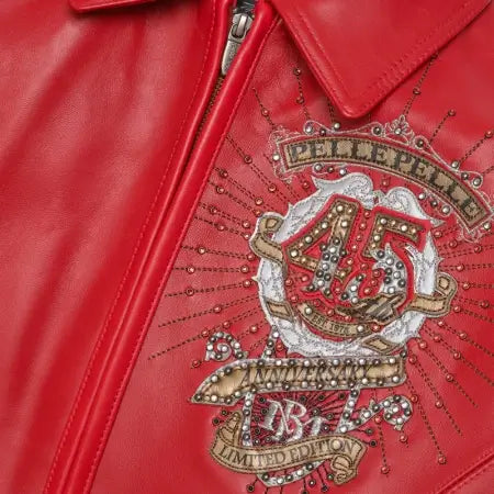 Pelle Pelle Anniversary Leather Jacket – Red