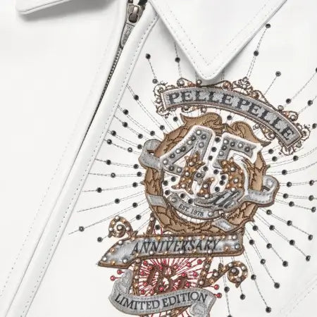 Pelle White 45th Anniversary Classic Jacket