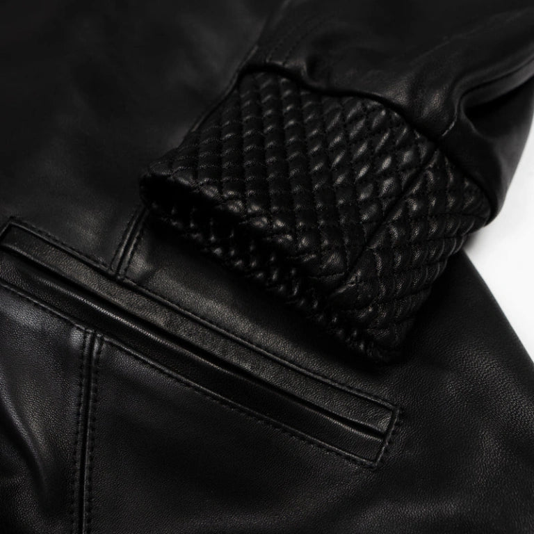 Pelle Pelle Basic Burnish Black Jacket | Pelle Pelle Store
