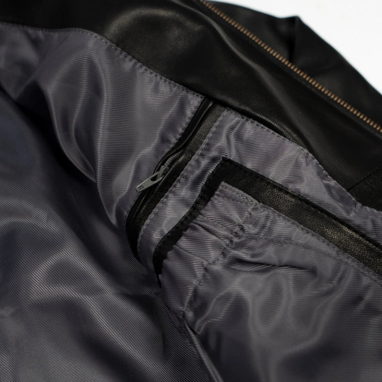 Pelle Pelle Basic Burnish Black Jacket | Pelle Pelle Store
