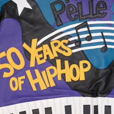 Pelle Pelle HipHop Leather Jacket – Blue & Purple