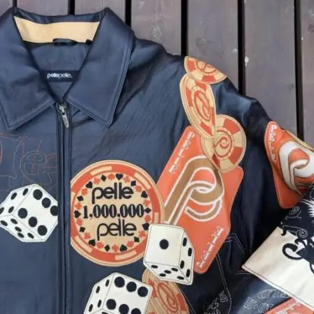 Pelle Pelle Bold Black Leather Jacket