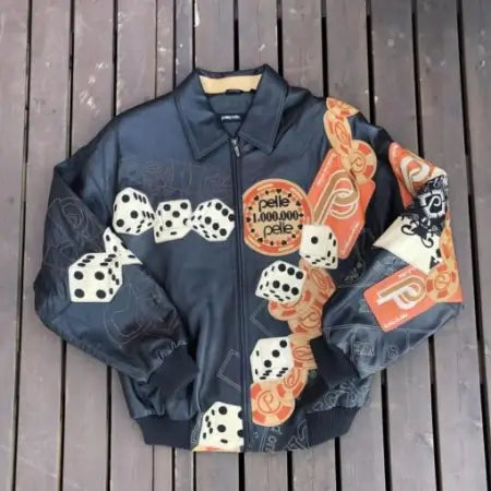 Pelle Pelle Bold Black Leather Jacket